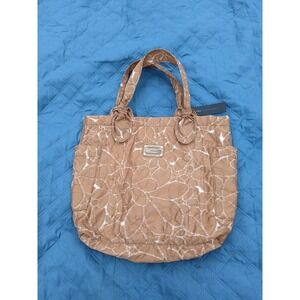NWT Marc By Marc Jacobs Woody Tan Workwear  Quilted Tote Bag Magnetic Closure